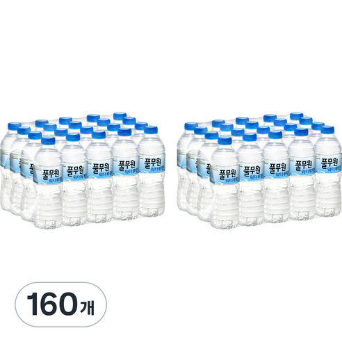 생수/물/풀무원샘물 워터루틴생수 2L, 500ml, 160개