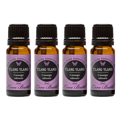러브바스 일랑일랑 에센셜오일, 10ml, 4개
