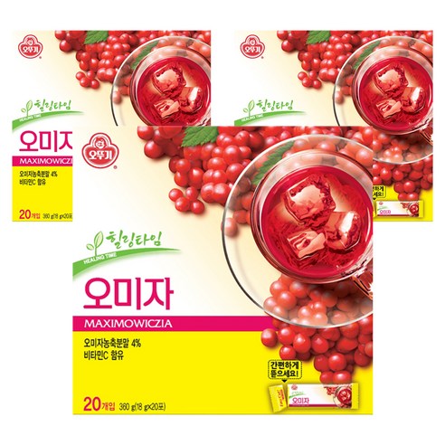 오뚜기 오미자차, 18g, 60개