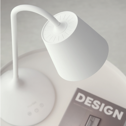 플랜룩스 무선 LED 스탠드, 화이트