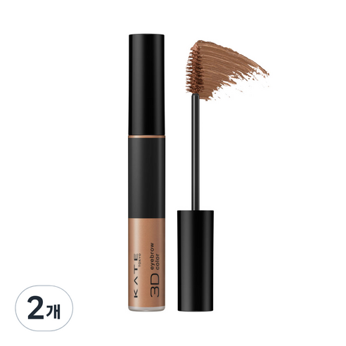 케이트 3D 아이브로우 컬러 N 6.3g, BR-1, 2개
