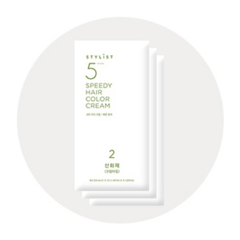 5분 만에 감쪽같은 새치 커버, 더페이스샵 스타일리스트 5분 스피디 헤어컬러