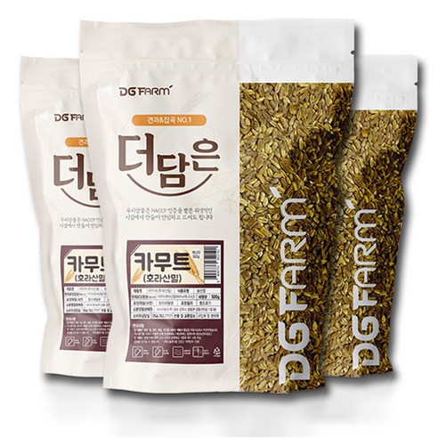 대구농산 더담은 카무트 호라산밀, 500g, 3개