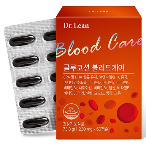 닥터린 블러드 케어 블러딕스 73.8g, 60정, 1개