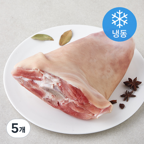 동원 홈푸드 돼지장족 통족발용 돈학 미정선 원육 (냉동), 1.1kg, 5개