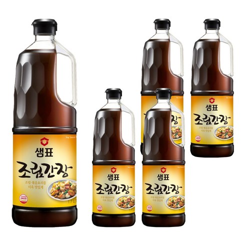 샘표 조림간장, 1.7L, 5개
