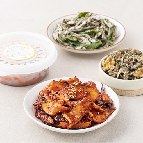 반찬 호두 멸치 볶음 100G + 가문어 볶음 100G +꽈리고추 멸치 100G, 1세트 - 가격 변동 추적 그래프 - 역대가