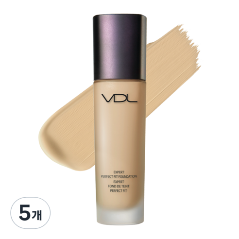 브이디엘 엑스퍼트 퍼펙트 핏 파운데이션 30ml, V03, 5개