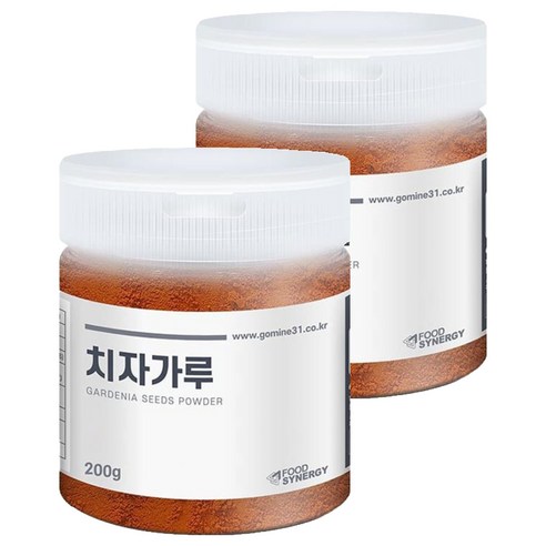 고미네 치자가루, 2개, 200g