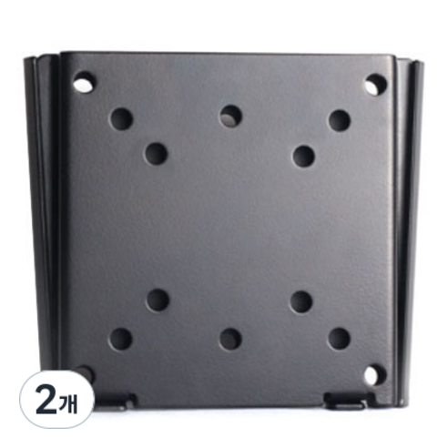 카멜마운트 벽걸이 모니터 브라켓 WB-27B, 혼합 색상, 2개