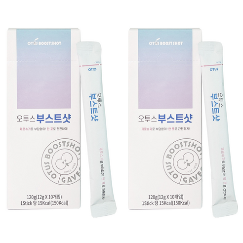 오투스커피 부스트샷 10p, 120g, 2개