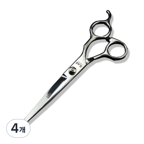 선동상사 플랫 커트 미용 장가위 19cm, 4개