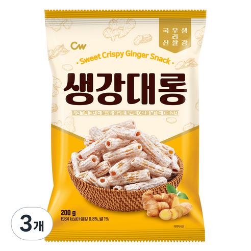 청우식품 생강대롱