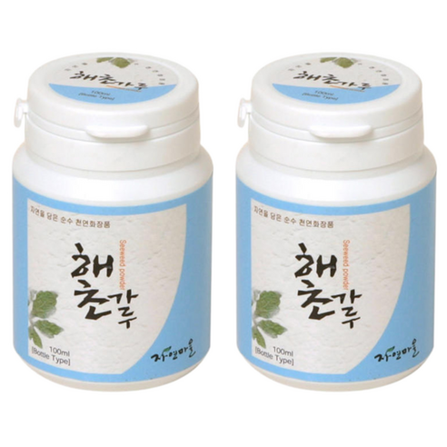 자연마을 해초가루 팩, 피부 진정을 위한 탁월한 선택!