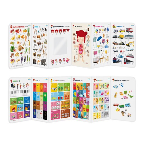 아이의 상상력과 감성을 키우는 마법의 공간, 하뚱세이하우스 세트 하뚱아기병풍