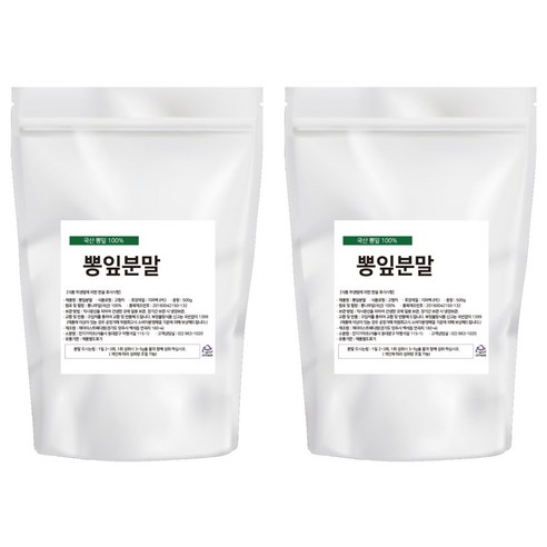 천지가약초 국산 뽕잎 가루, 2개, 500g