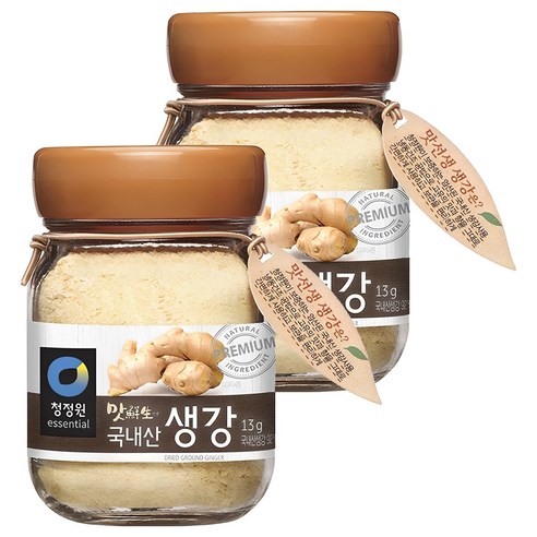 맛선생 생강 가루, 13g, 2개
