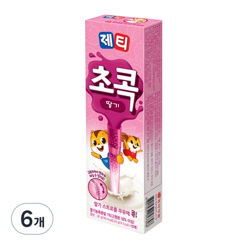 [동서] 제티 초콕, 3.6g, 10개입, 6개