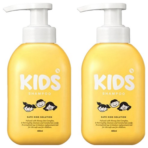 TS 키즈 샴푸, 400ml, 2개