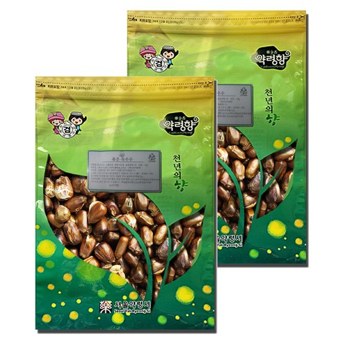 천지가약초 볶은 옥수수차, 1kg, 1개, 2개