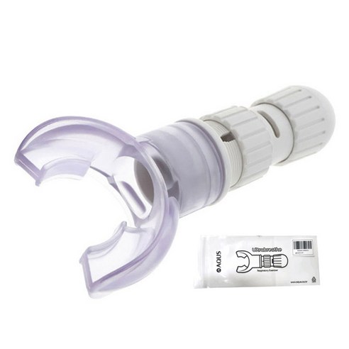 아쿠스 울트라브리드 호흡근강화기구 + 전용파우치, WHT