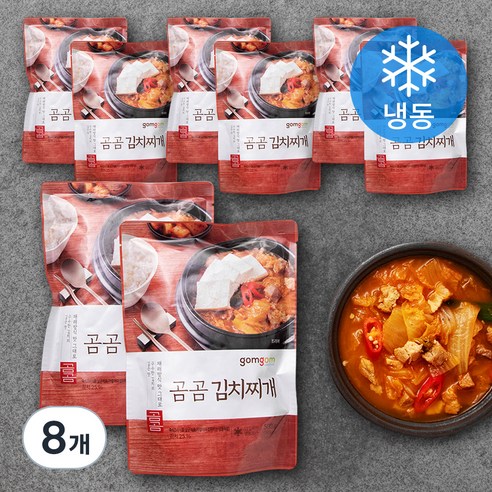 곰곰 김치찌개 (냉동), 500g, 8팩