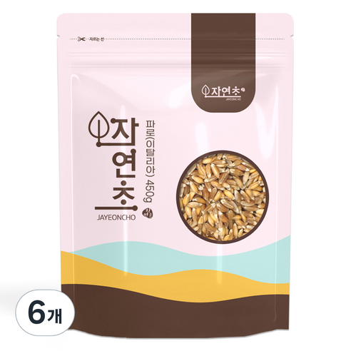 파로 쌀 엠머밀, 450g, 6개