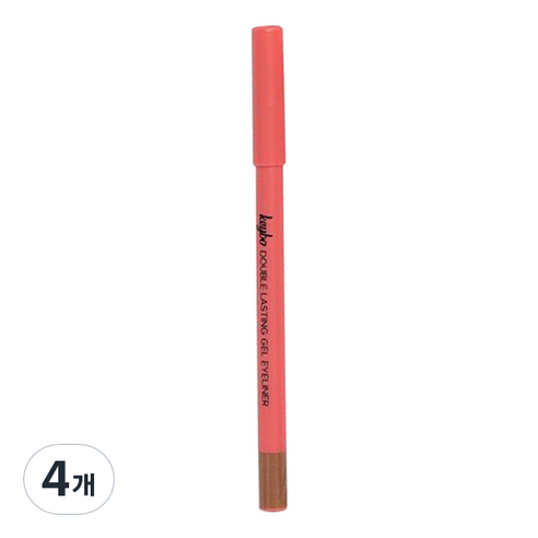 키보 더블래스팅 젤 펜슬 아이라이너 0.5g, 4개, 트윙클라떼