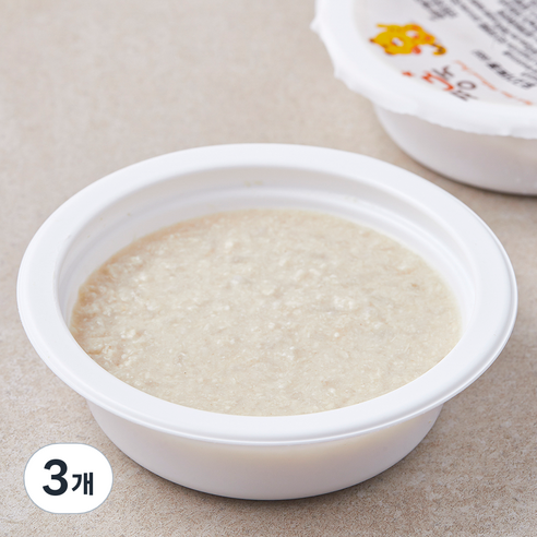 짱죽 닭고기토핑, 닭고기, 100g, 3개