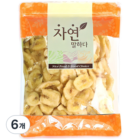 가온애 바나나칩, 6개, 1kg