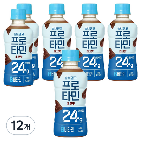 솔브앤고 프로타민 초코맛 24g 단백질
