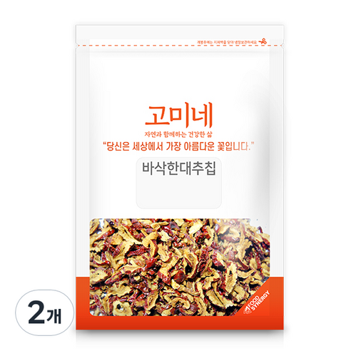 고미네 바삭한 대추칩, 100g, 2개