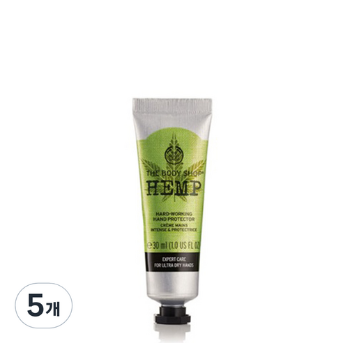 더바디샵 햄프 핸드 프로텍터, 30ml, 5개