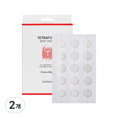 엘리샤코이 테트라포스 스팟패치 45p, 1개입, 2개