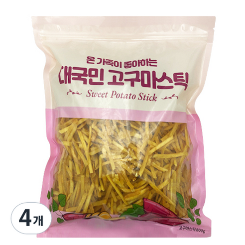 대국민 고구마스틱, 800g, 4개