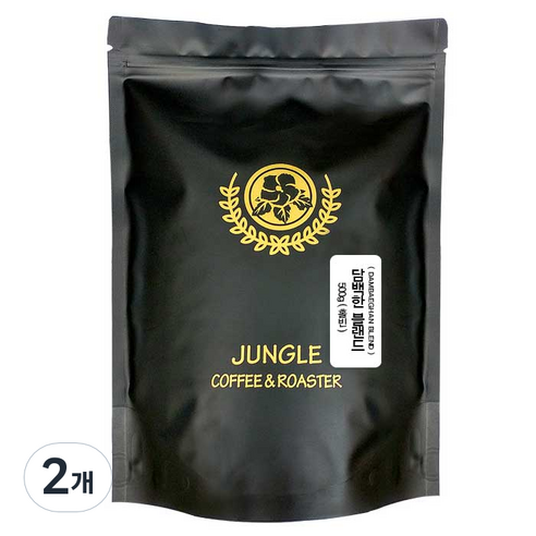 담백한 블랜드 홀빈, 홀빈(분쇄안함), 500g, 2개