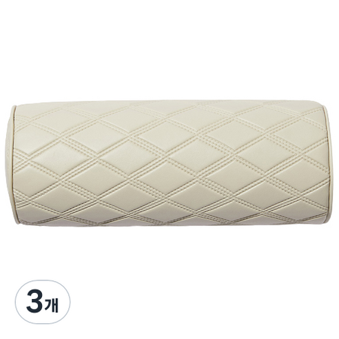 메이튼 디 올 뉴 그랜저 GN7 메모리폼 목쿠션 C570, 베이지(C570-30), 3개