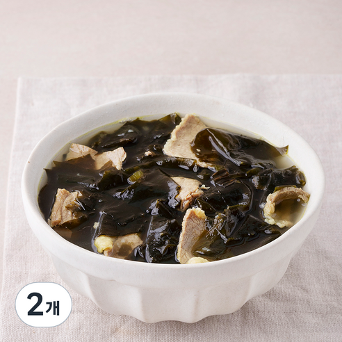 바다원 초이스쿡 소고기미역국, 600g, 2개
