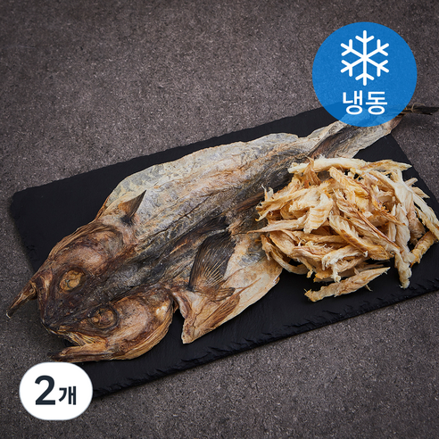 해맑은푸드 손질먹태 (냉동), 80g(중), 2개