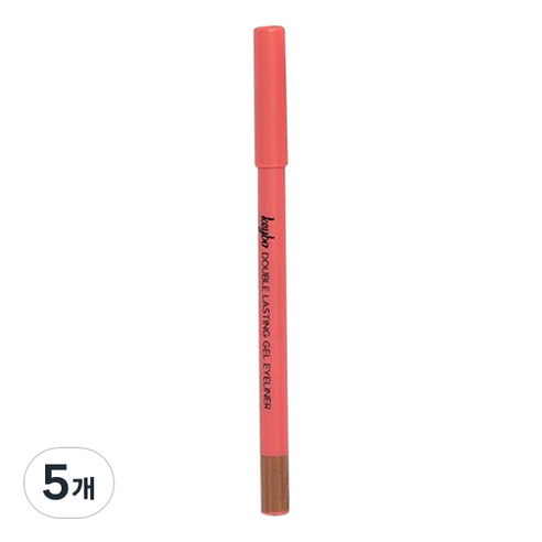 키보 더블래스팅 젤 펜슬 아이라이너 0.5g, 5개, 트윙클라떼