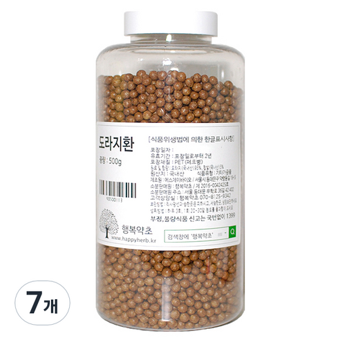 행복약초 도라지환, 500g, 7개
