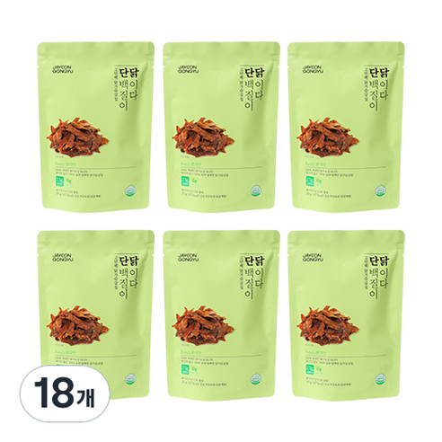 자연공유 닭가슴살 칩 단백질이 닭이다 랜치맛, 30g, 18개