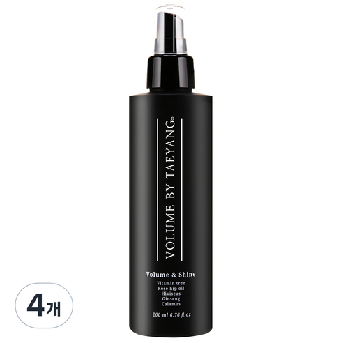 볼륨 바이 태양 헤어스프레이, 200ml, 4개