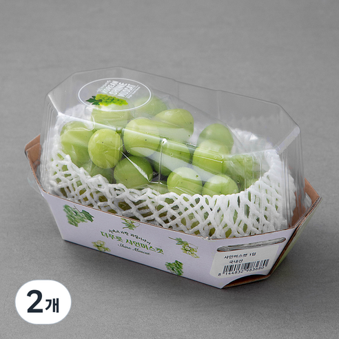 서상주 샤인머스켓, 600g, 2개