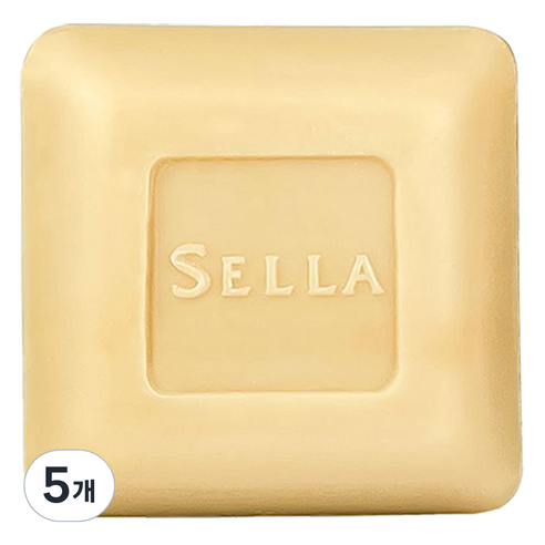SELLA 바디 비누, 100g, 5개