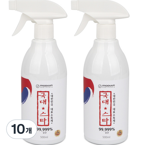 국대스타 살균소독제, 500ml, 10개
