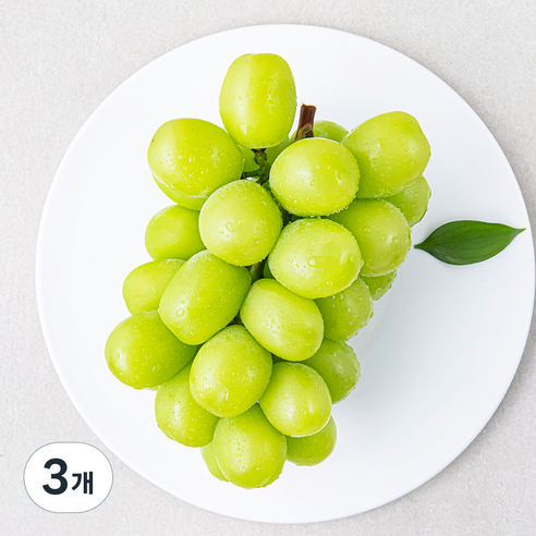 수플린 아삭아삭 샤인머스캣, 550g, 3개