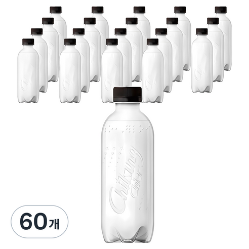 칠성사이다 제로 ECO 무라벨, 60개, 300ml