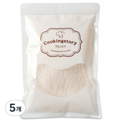 쿠킹스토리 히말라야 핑크 솔트 고운 입자, 5개, 2kg