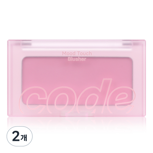 코드글로컬러 무드터치 블러셔 3.5g, 01 레전더리 핑크, 2개